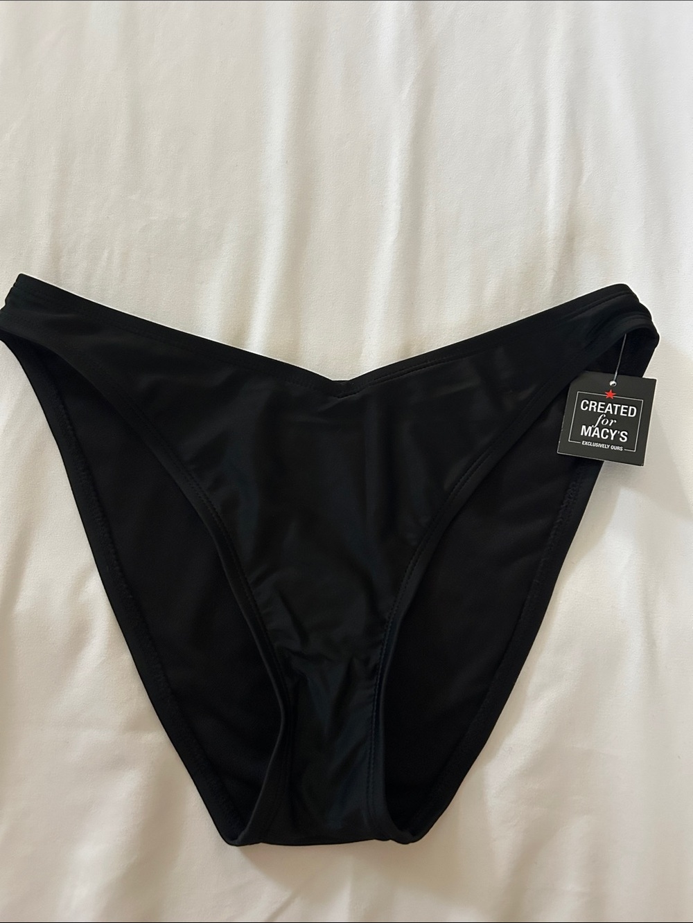NWT Bar III Black Bikini Bottoms - Size Small